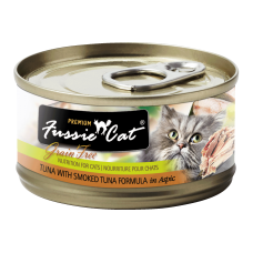 Fussie Cat Black Label Tuna and Smoked Tuna 80g, FU-STC, cat Wet Food, Fussie Cat, cat Food, catsmart, Food, Wet Food